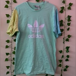Green Adidas shirt